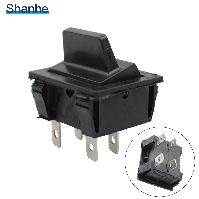 ON OFF Rocker Switch,boat switch 4pins,generator switch,Motor machine: black