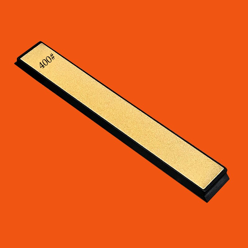 [ Golden ] Diamondnal Knife Sharpener Replacement Fixed Angle Sharpening Stone System Grinding Bar Diamond Whetstone Oil Stone: Grit 400