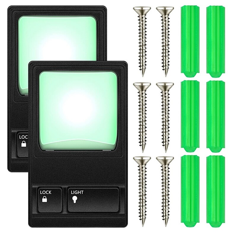 2Pcs Multi-Function Control Panel Replacement Panel Wall Keypad Button For 78LM 81LM 371LM 971LM Garage Door Opener: Default Title
