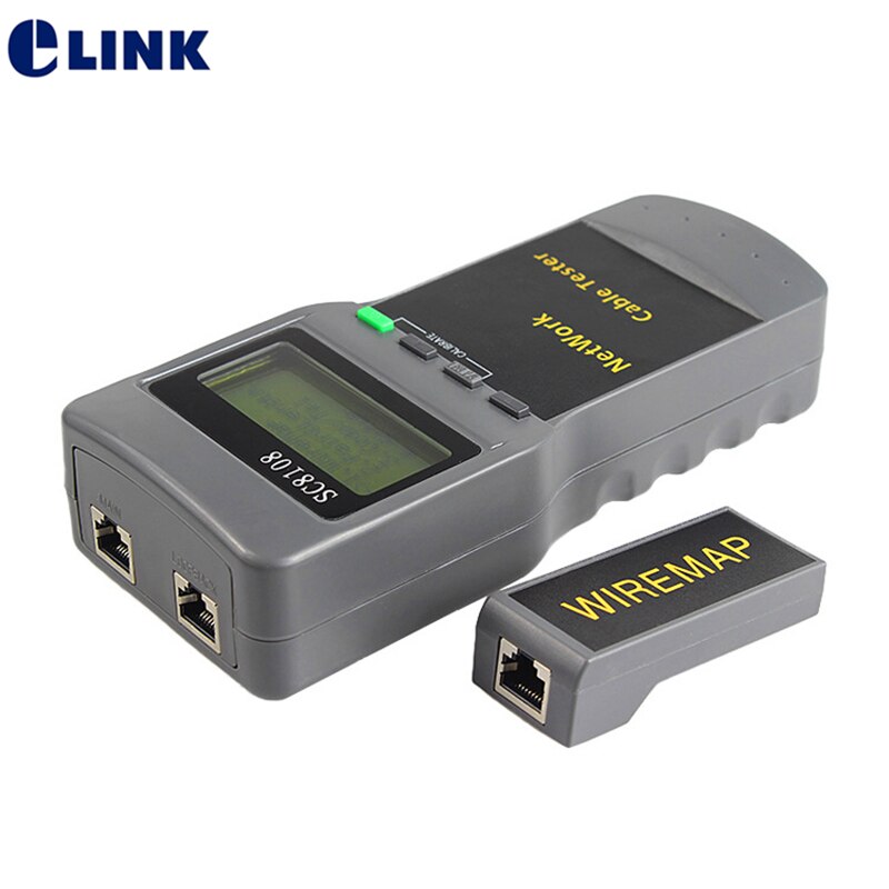 Kabel Tracker C8108 CAT5 RJ45 Netwerk Kabel Tester Breekpunt Finder Lengte Test Afstandsmeter SC8108
