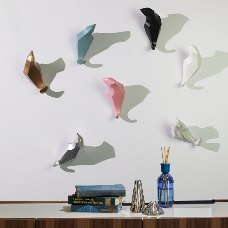 Hook Storage Decorative Clothes Hook Household Bird Storage Hanger Hat Hook Wall Hanging Porch Wall Hanging Key Hooks