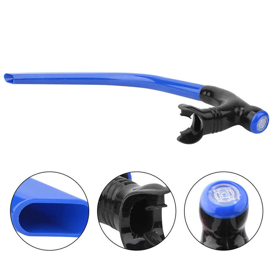 Diving Tube Snorkeling Tube Silicone Swimming Front Breathing Tube Training Adults Snorkel Diving Tube Swimming