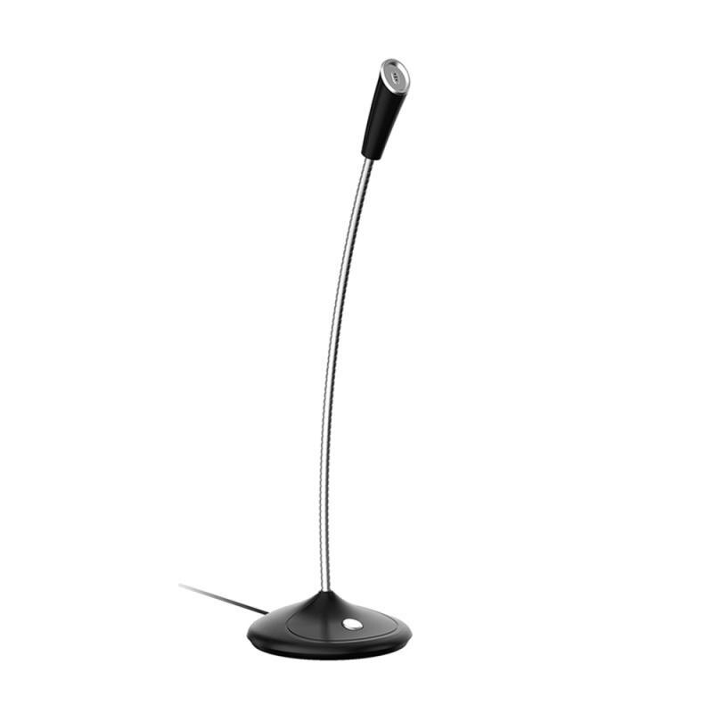 For Desktop PC USB Laptop Microphone Mini Studio Speech Microphone Stand Mic With Holder
