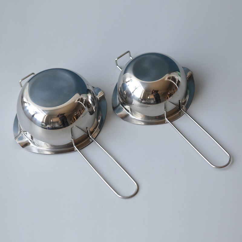 Lange Griff Wachs Schmelztiegel, DIY Duft Kerze Seife Schokolade Butter Schmelzen Topf, Handgemachte Seife Schokolade Werkzeug, edelstahl