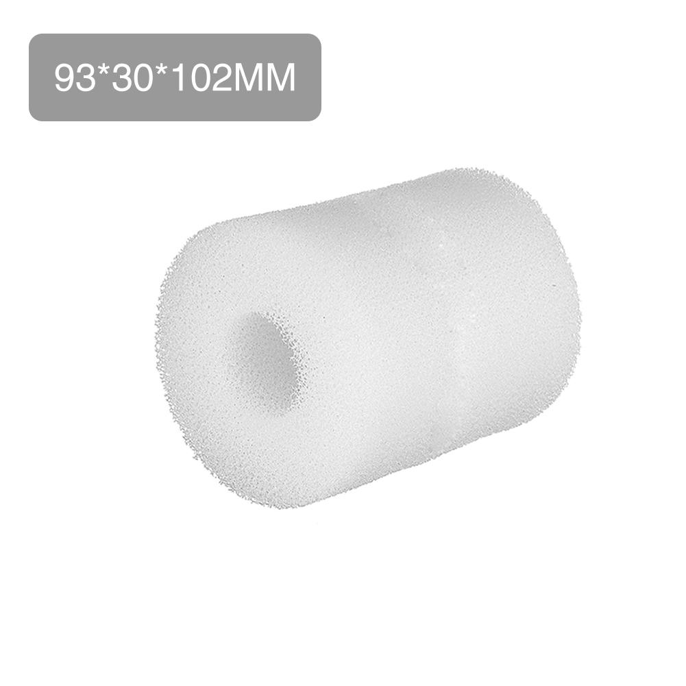3 størrelser sort hvid swimmingpool filter skum svamp intex  s1 type genanvendelig vaskbar patron skumdragt intex boble jetted: F