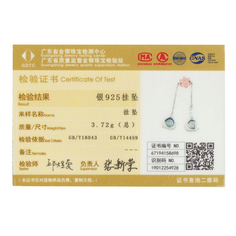 WOSTU Europäischen 925 Sterling Silber Blume Sicherheits Kette Reize passen Ursprüngliche Armbinde Anhänger Perlen Für Schmuck Machen CQC1113