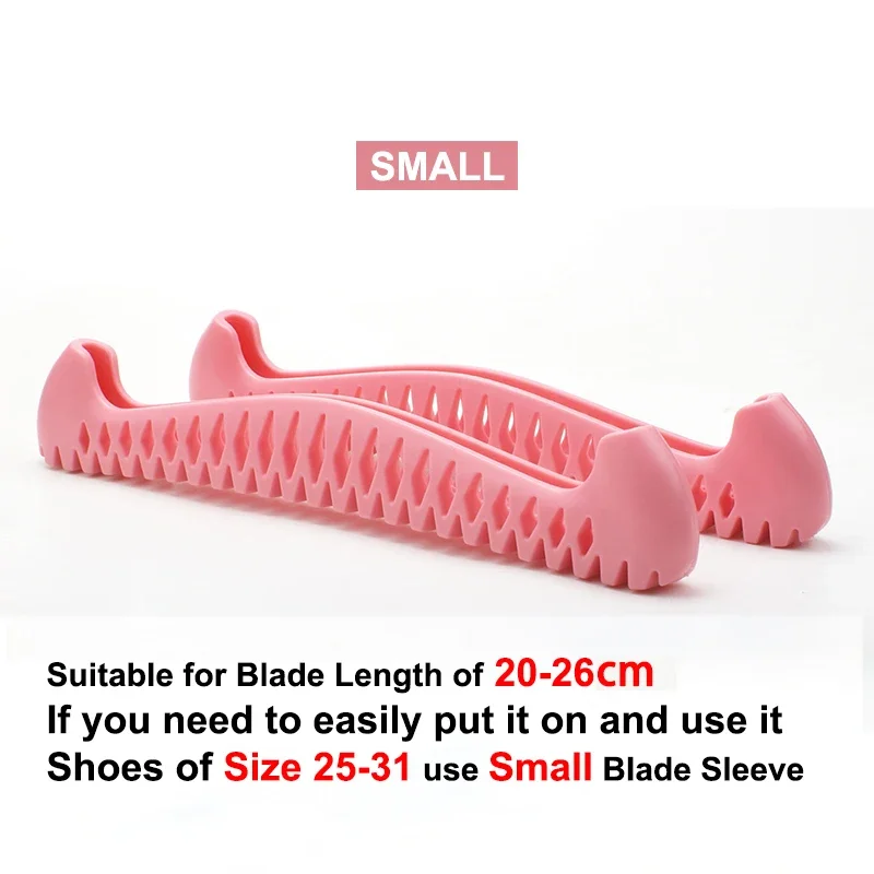 1 Pair Ice Hockey Figure Skate Blade Covers Adjustable TPU Material Ice Skate Blade Guards Ice Knife Blade Guard Skate Protector: army green
