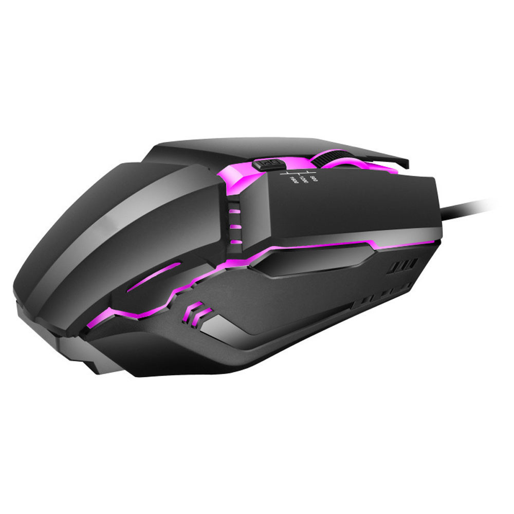 HXROOLRP gaming mouse wired mouse gamer for overwatch gaming laptop pc ergonomic mouse wired silent Glow Mice For Computer