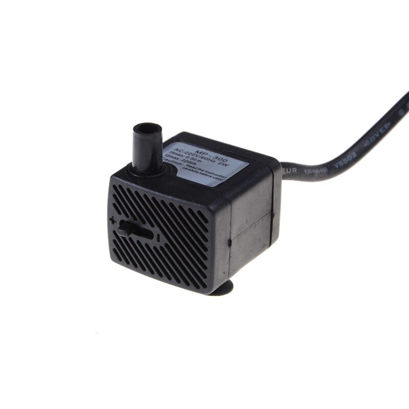 Ac 220V Nominale Waterdichte Pomp Miniatuur Dompelpomp Voor Aquarium Fontein Visvijver