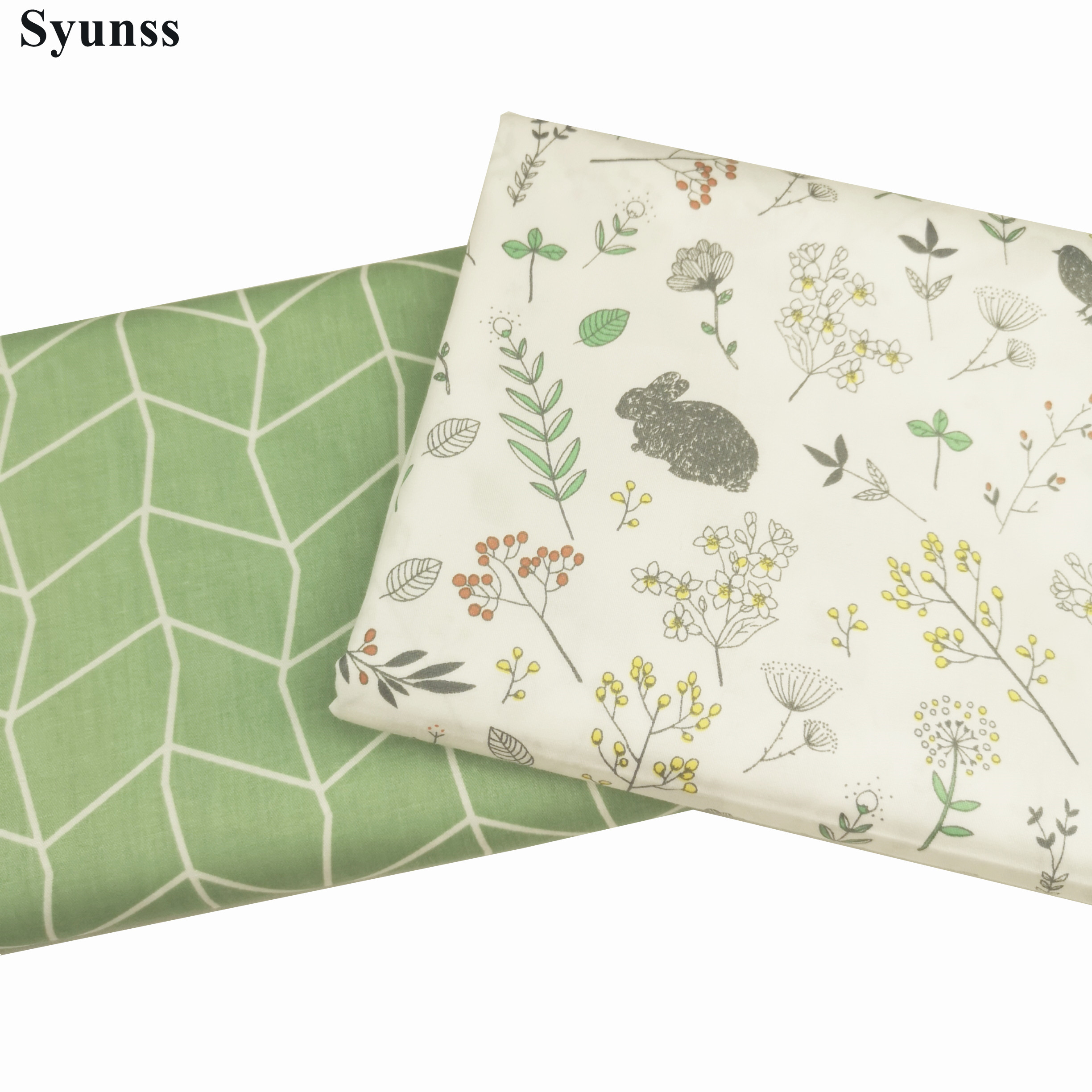Syunss Mooie Wortel Gedrukt Katoen Stof voor Diy Patchwork Quilten Wiegen De Doek Kussens Deken Naaien Tissus