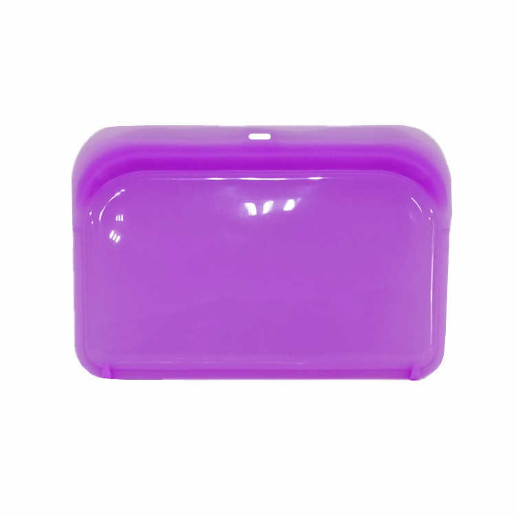 Silikoneposer for Matoppbevaring - Stor Kapasitet Gjenbrukbare - Lukt- og Temperaturbestandige: Plomme / 60*45*30cm