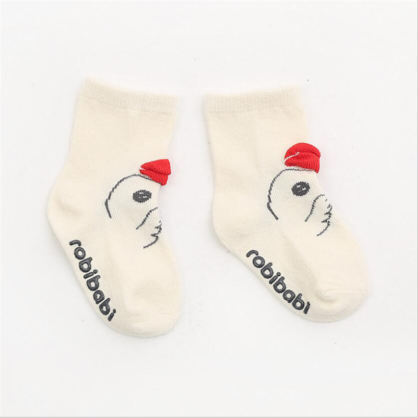 0-4Y baby cute socks little yellow duck cartoon cotton antiscivolo lovely infant toddler floor sock kaus kaki bayi/chaqaloq paypoq