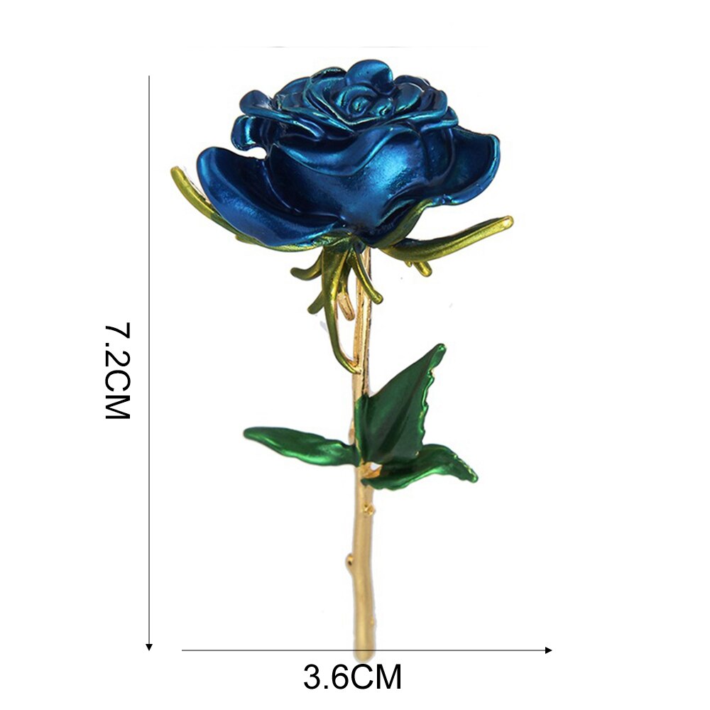 1Pcs Zonnebloem Emaille Broche Delicate Geel Paars Elegante Vrouwen Meisjes Strass Revers Pin Kleding Accessoires Sieraden: 6