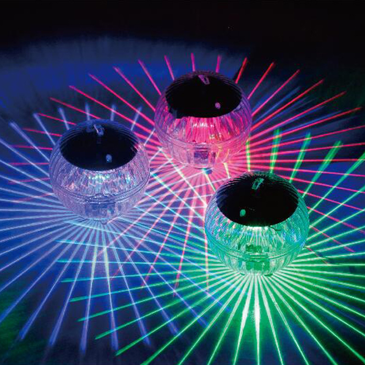 Kleur Solar Drijvende Vijver Licht Zwembad Hangende Waterdichte Bal LED Licht Veranderende Outdoor Automatische Aangedreven Waterlamp Tuin