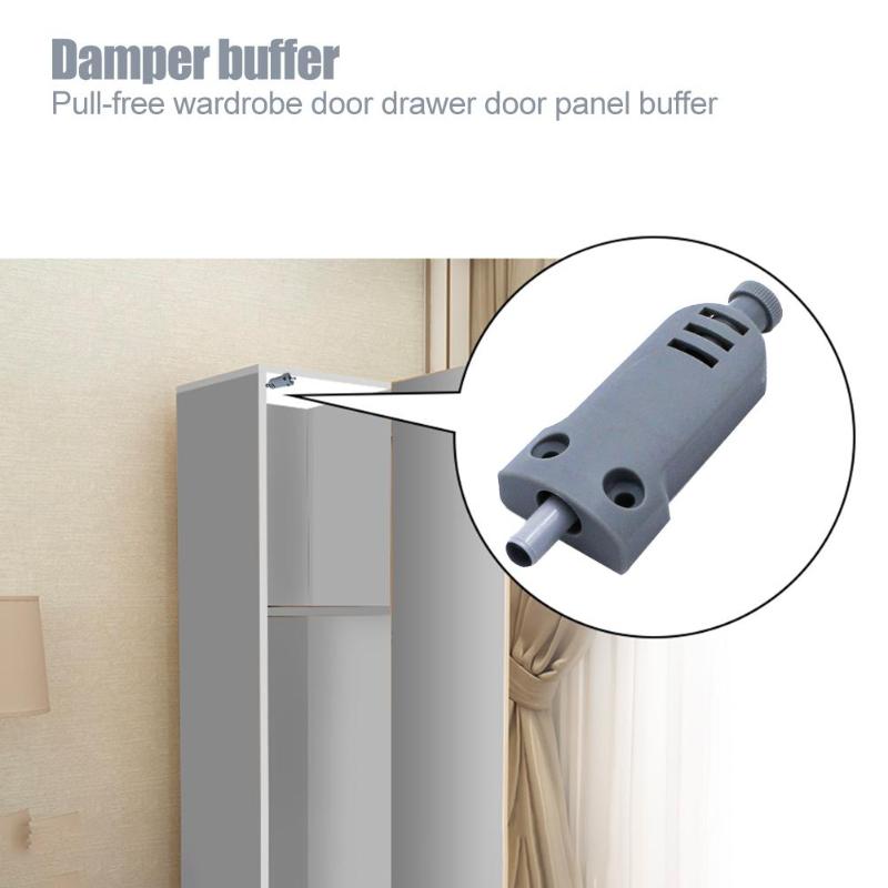 Kitchen Cabinet Catches Furniture Cupboard Protect Damper Buffer Environmental Door Stopper Furniture Hardware Accessories