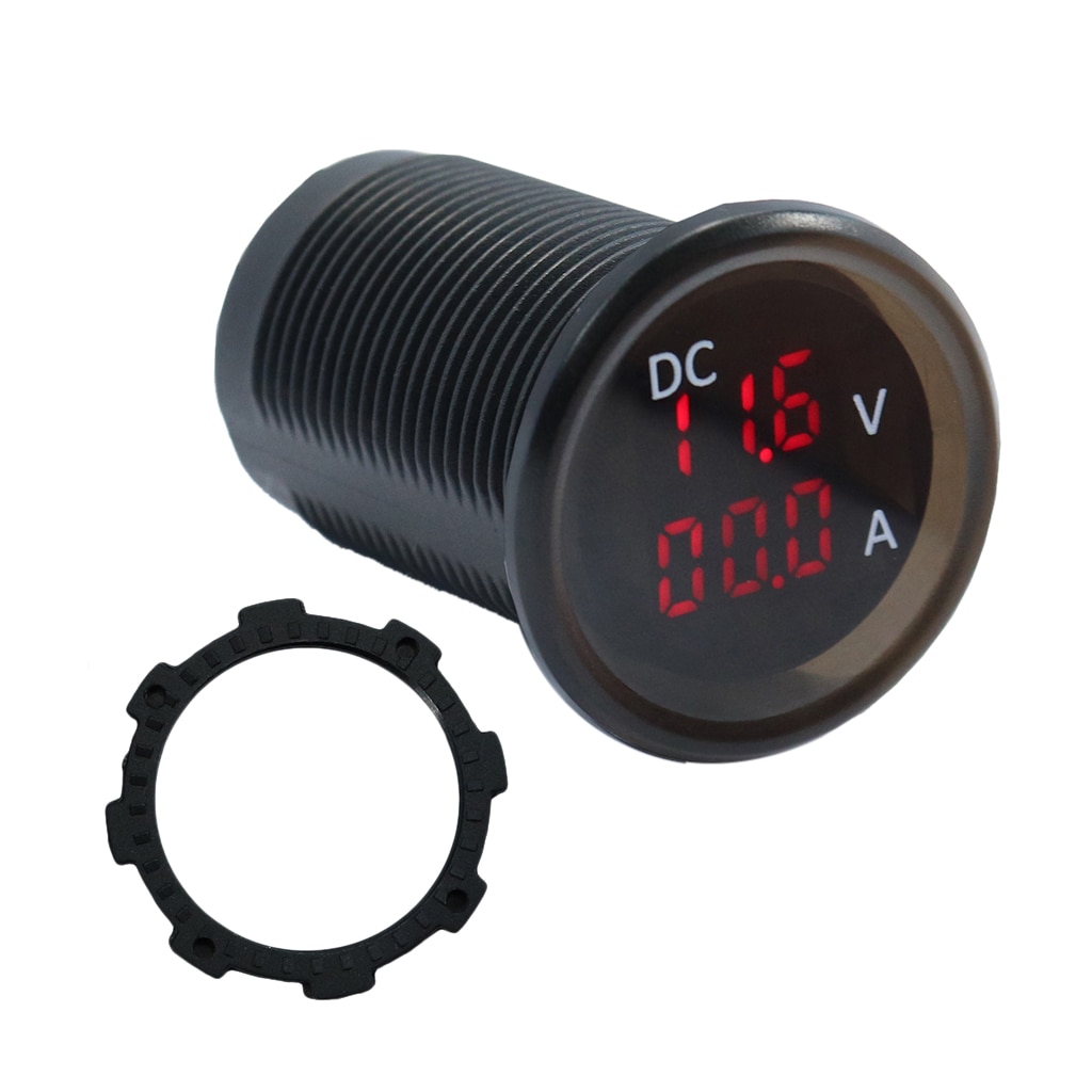 Dc Digit Led Panel Meter Volt/Stroom Meter Voltmeter &amp; Ampèremeter Combo Gauge