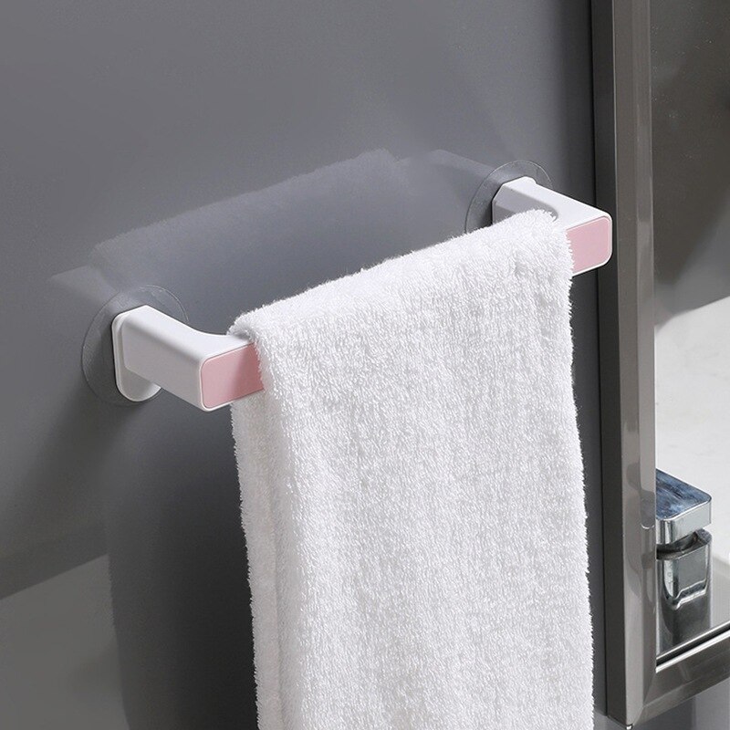 Badkamer Handdoek Opbergrek Muur Gemonteerde Badkamer Haak Gratis Geperforeerde Rag Opknoping Houder Keuken Doekjes Opknoping Gadgets: Army Green