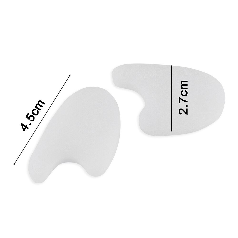 Siliconen Grote Teen Corrector Teen Aligner Orthese Seperator Scheiding Teen Kam Tenen Nail Art Overlap Reparatie Voet Protector