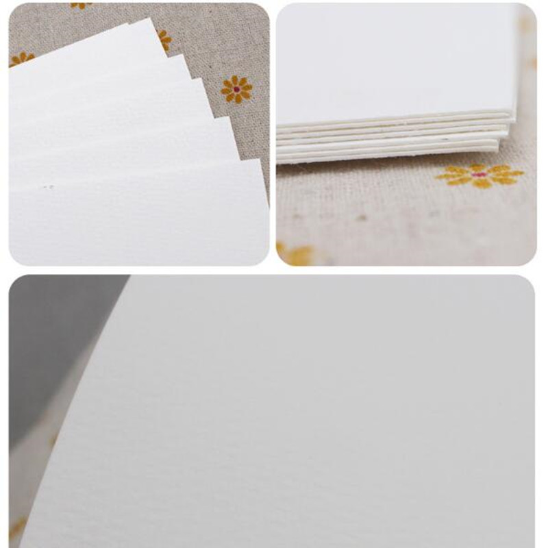 Fine texture 8k/4k cotton 300g watercolor watercolor paper paper pulp natural white scratch resistant painting can be modified