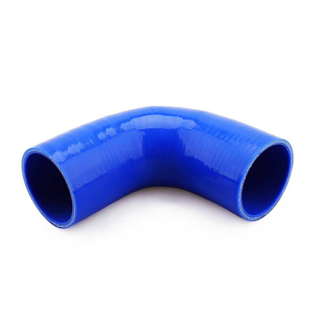 CNSPEED Blauw 2 "51mm 90 Graden Elleboog Siliconen Slang Turbo Intake 90 GRADEN SILICONEN SLANG Koelvloeistof Radiator YC101061-51BL