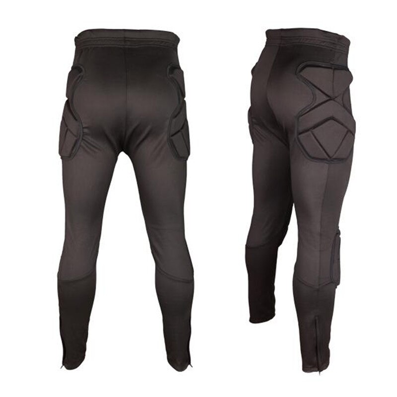Pantalones de entrenamiento de fútbol para hombre, profesionales, portero de fútbol americano, esponja protectora, portería de Rugby,