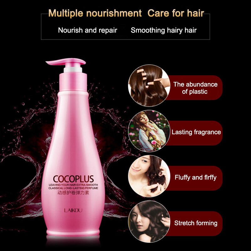 Hair Elastin Retaining Curls Stereotypes Hair Styling Elastin Element Fragrance SPA RP