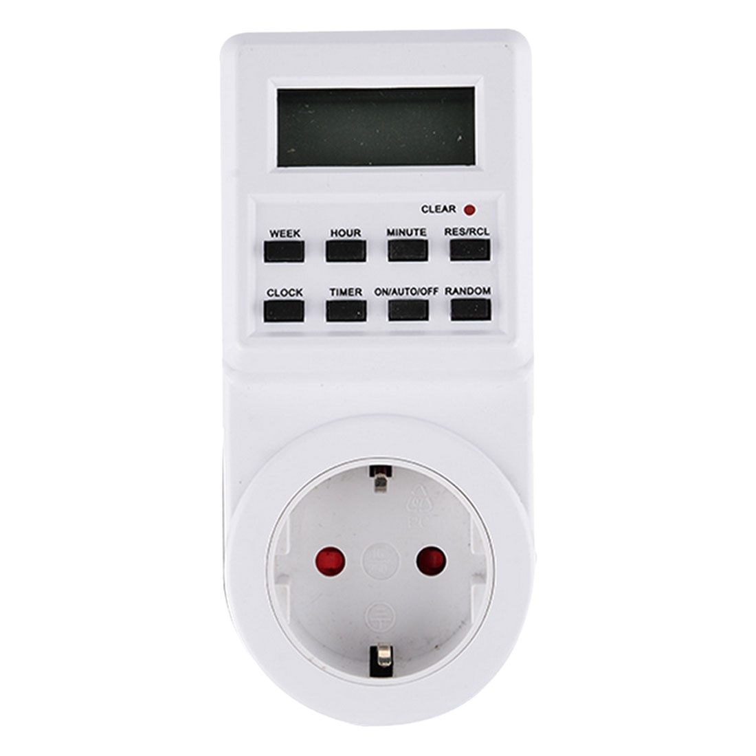 Electronic Digital Timer Switch Socket 24 Hour Cyclic UK AU US DE Plug Kitchen Timer Outlet Programmable Timing Socket AC 220V
