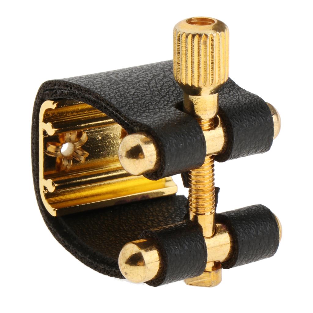 Ligadura de saxofón Climp sujetador duradero para clarinete saxo pieza de repuesto accesorio de instrumento musical práctico