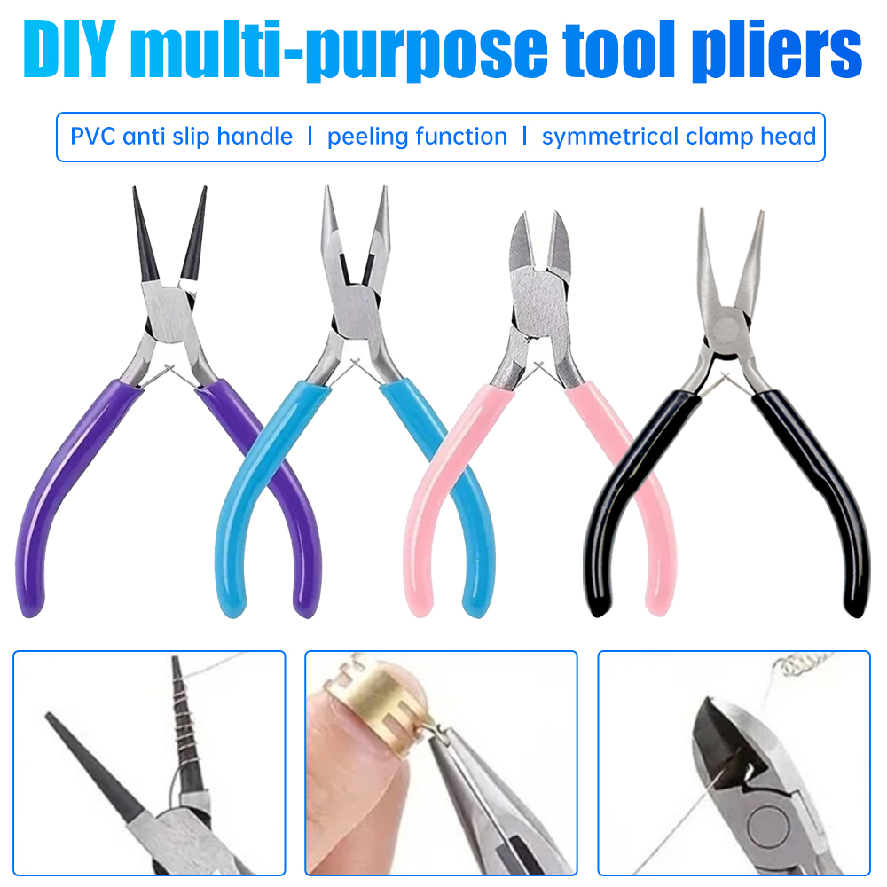 Schmuck herstellung Zangen Werkzeuge Ausrügestochen Ende Schneiden Draht zange Handwerkzeuge für DIY für Schmuck reparatur, Draht verpackung
