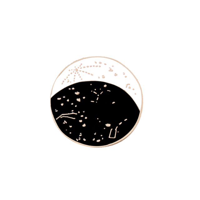 Broche espacial de esmalte, preciso do meu espaço, broche de astronauta, constelações, lapela, presentes para crianças, broches e joias de emblemas: constellation