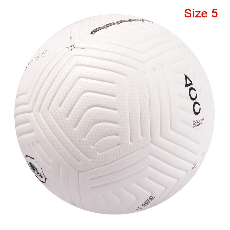 PU Match futebol Seamless Offical 4 Training Outdoor Football Material Size Team bola Sports de Size 5 Goal Soccer Ball Offi: Rose Red