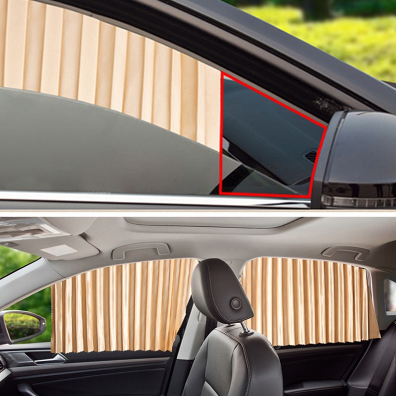 Magnetische Auto Seitenfenster Sonnenschutz Vorhänge Einstellbare