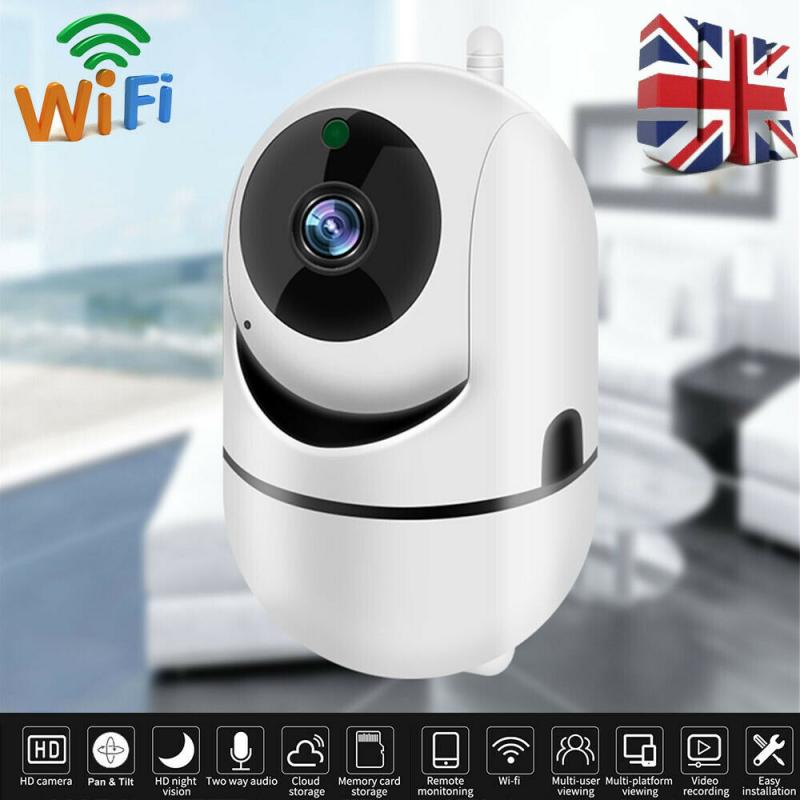 Smart Home Draadloze Beveiliging Cctv Ip Ir Camera Wifi Babyfoon Camera Ir Nachtzicht Compatibel Met Ios En Android apparaten