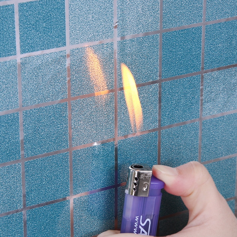Selvklebende vegg klistremerke papir backsplash diy kjøkken vegg klistremerke mosaikk vegg fliser skrelle pinne vanntett backsplash tapet