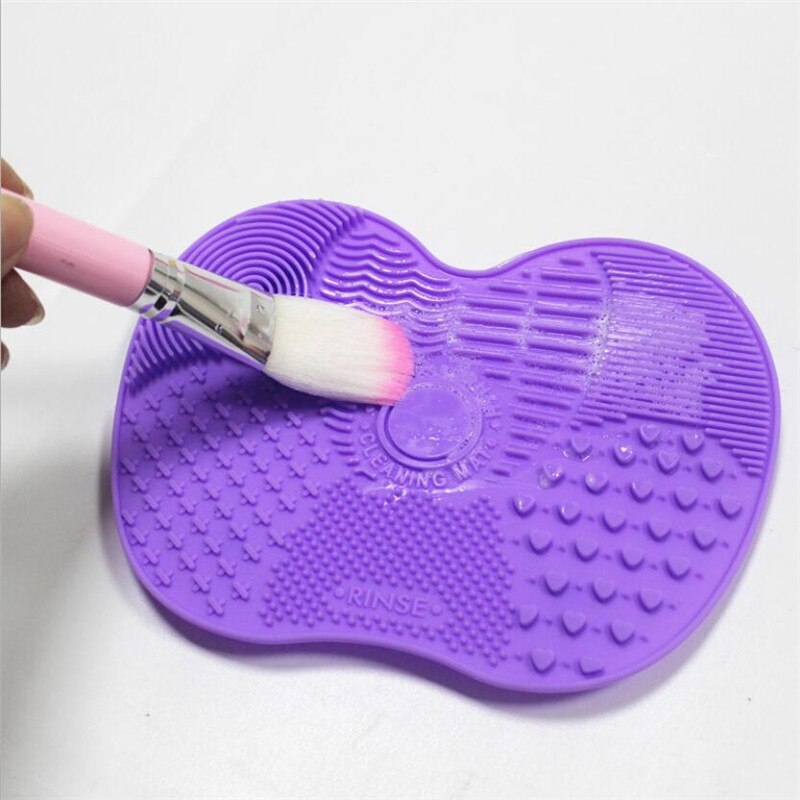 Silicone Make Brush Cleaner Foundation Make-Up Borstel Scrubber Board Pad Make Up Wassen Borstel Gel Cleaning Mat Handgereedschap