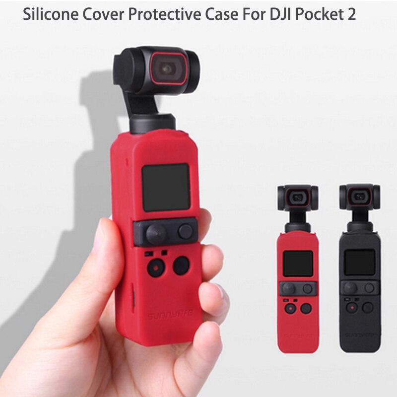 Osmo pocket 2 custodia protettiva in Silicone con giunto cardanico accessori antigraffio per accessori per fotocamere DJI Pocket 2