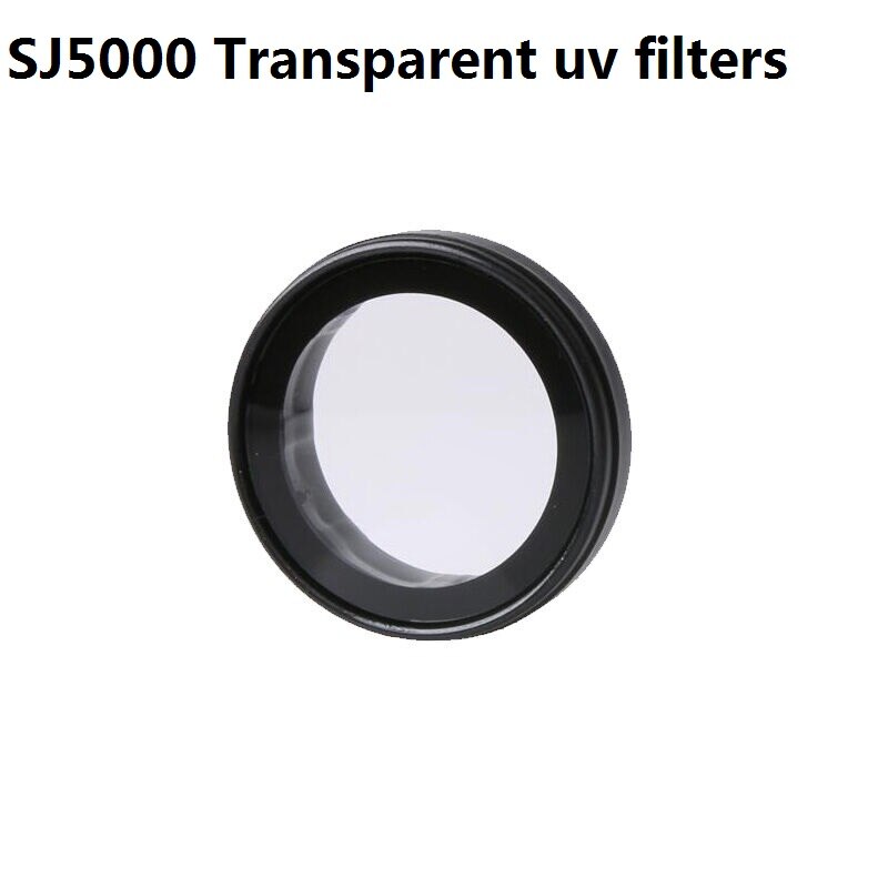 Clownfish SJCAM accessoires SJ4000 SJ5000 capuchon de filtre d'objectif UV pour SJ7000 EKEN H9 caméra d'action filtre de couleur transparente ou grise