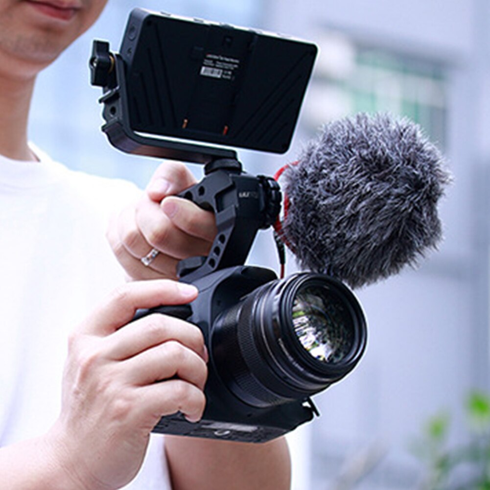 Photography Aluminum Alloy Mount Accessories Adapter Ergonomic Practical Camera Top Shoe Handle Universal Portable