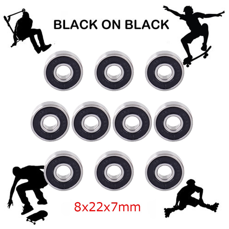 608-2RS Ball Bearings Steel 8x22x7mm 608-2RS Gyro Toy Repair Tool Gadget