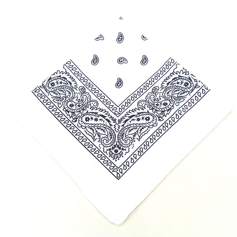 unisex Bandana Schal Hüfte hüpfen Wandern Kopftuch Handgelenk wickelt Magie Quadratischen Halstuch Cashew Druck Haar Zubehör