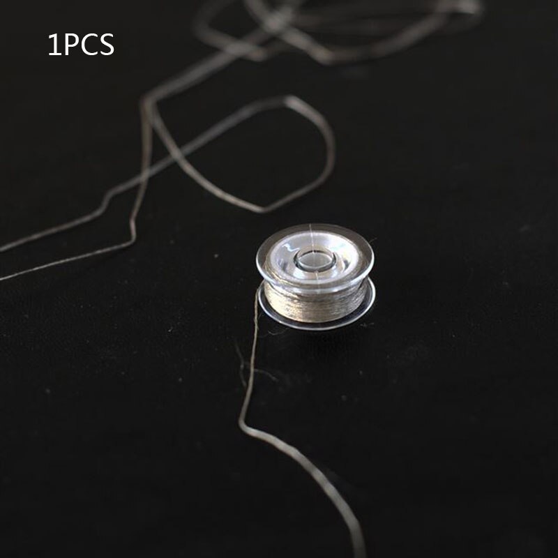 Silver Fiber Conductive Touch Screen Sewing Thread, Space Suit Electrostatic Clothing, 18% Silver Conductive Sewing Thread: 200D50M