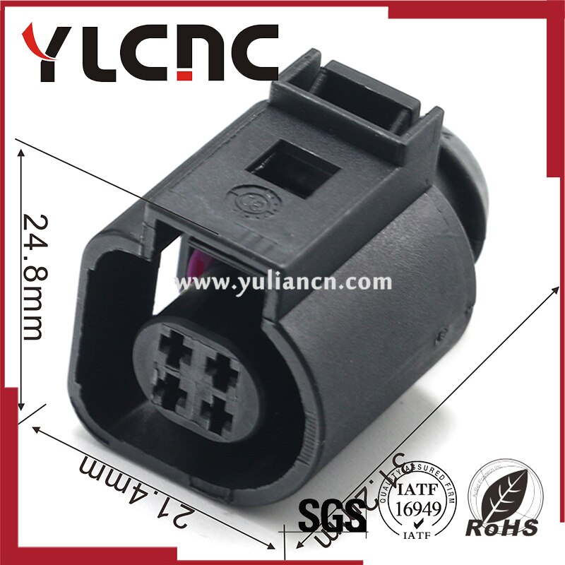 4 Pin auto electric housing plug waterproof wiring harness female connector