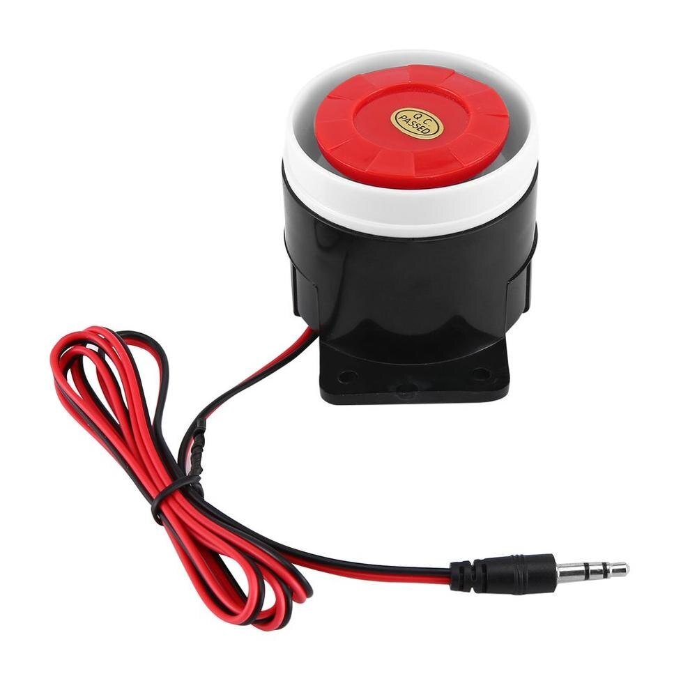 DC Piezo Electronic Buzzer Alarm Siren Security Horn 12V DC Electronic Buzzer Alarm Siren Security Horn 120 dB Alarm Siren
