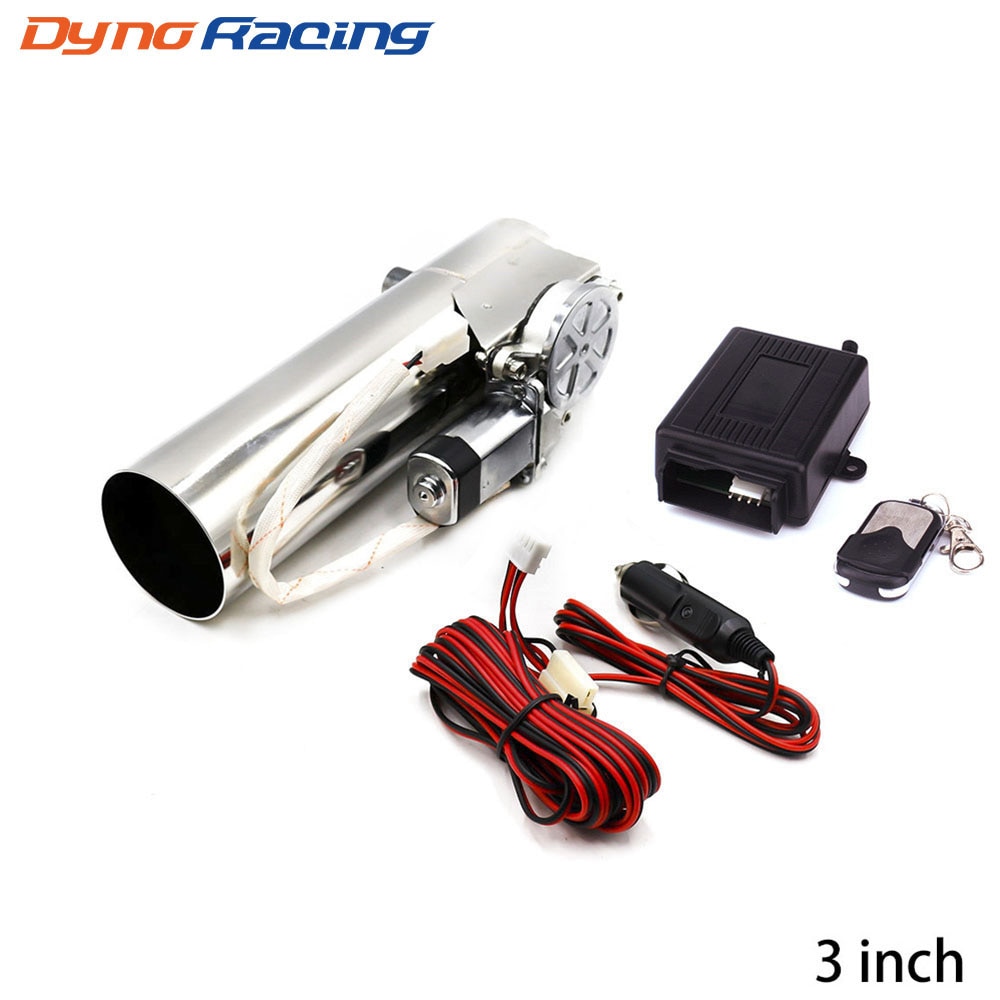 3&#39;&#39; inch 76mm Exhaust Control Valve Exhaust Pipe Electric Pipe Electrical Exhaust Cutout with Remote Control