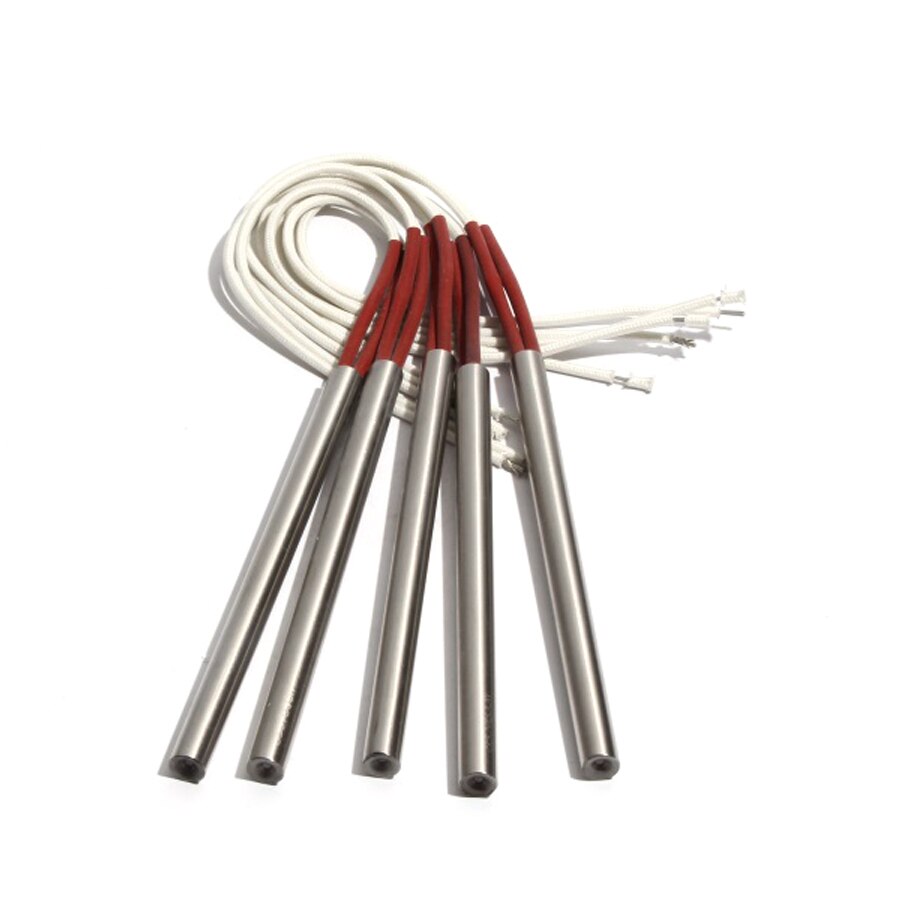2Stck 25mm Durchmesser 165 ~ 185mm Länge 304SUS Patrone Heizung 110/220/380V Einzel kopf Dual Heizung Rohr 1250/1300/1350/1400W