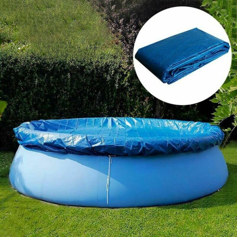 Swimming Pool Cover Round Insulation Film Inflatable Swimming Pool Mat Insulation Film Rain Cloth Floor Cloth Love Section