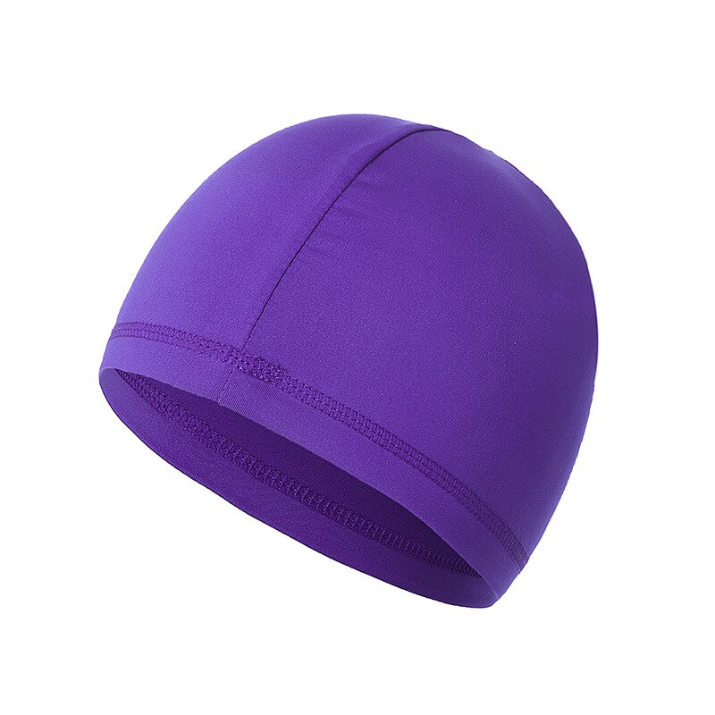 Helmet Inner Cap Outdoor Cycling Cap Bike Liner Helmet Cap Summer Windbreak and Sun Protection Sports Quick-drying Cap: Purple