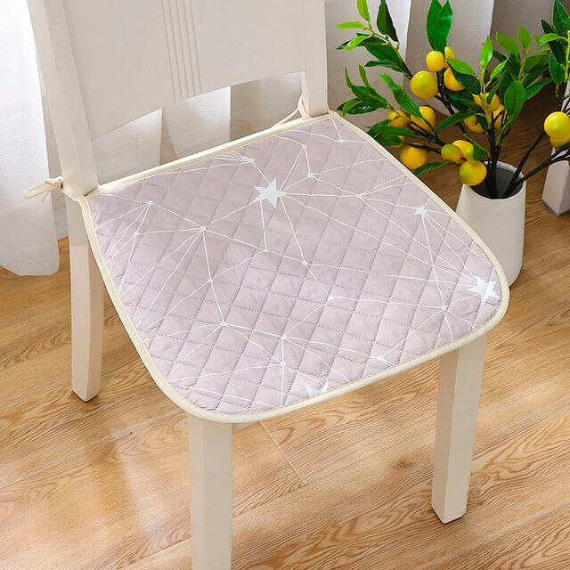Thicken Non-slip Dining Chair Cushion Horseshoe-shaped Soft Seat Mat Restaurant Office Chair Mat Stool Pad Winter Plus Velvet: style G-1