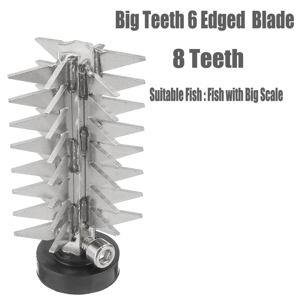 120W Portable Cordless Electric Fish Scaler Waterproof Fish Scale Scraper Easy Fish Stripper Scale Remover Cleaning Scaling Tool: Big Teeth Blade