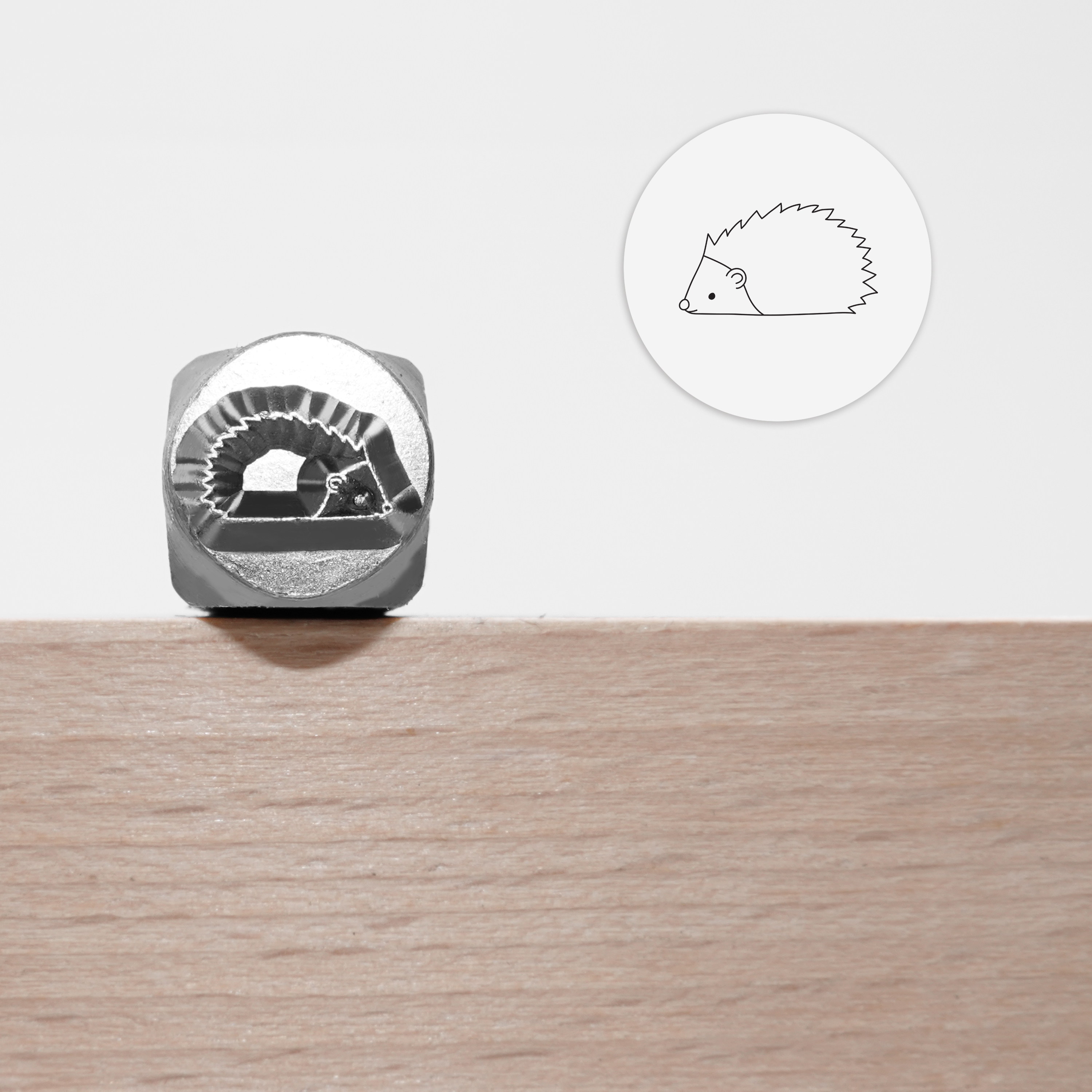 Metal Stamping Jewelry Making Supplies Forest Animals Metal Stamp for Metal, Jewelry (8.5mm): WHITE